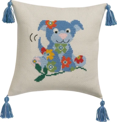 Kit da Ricamo Cane 30 x 30 cm