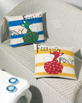 Kit da Ricamo Feeling Foxy 40 x 35 cm