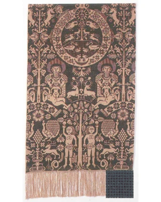 Kit da ricamo Beidewand blu 82 x 146 cm