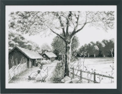 Kit di Ricamo In campagna 40 x 30 cm