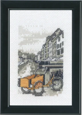 Kit di ricamo Copenhagen 10 x 15 cm