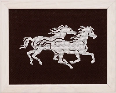 Kit Ricamo Cavalli al Galoppo 5381 17 x 22 cm