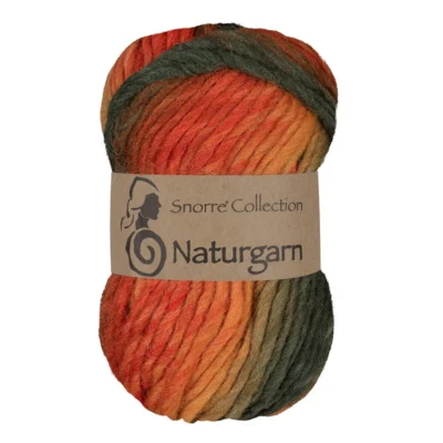 Viking Snorre Naturgarn 659 Multi arancione/marrone