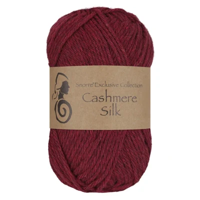 Viking Snorre Cashmere Silk 655 Vino rosso