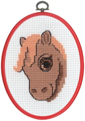 Kit per Ricamo MFK Cavallo m 5959/30 13 x 18 cm