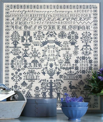 Kit per Ricamo Sampler 55 x 58 cm