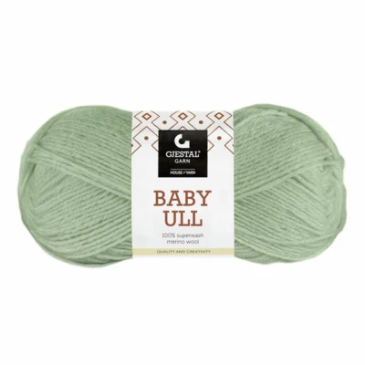 Gjestal Baby Ull 8520 Dus verde giada
