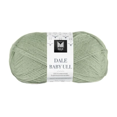 Gjestal Baby Ull 8520 Dus verde giada
