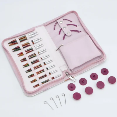 KnitPro Symfonie 2 Set di Ferri Circolari Componibili, Special Deluxe, 10 cm