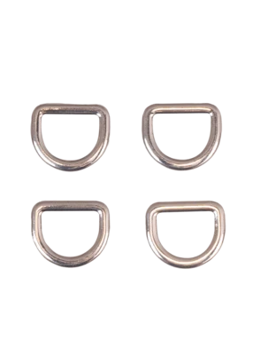 Anello a D Go Handmade: Argento