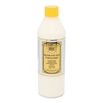 Latex 500ml Gummi-mælk  HVID (STOR)