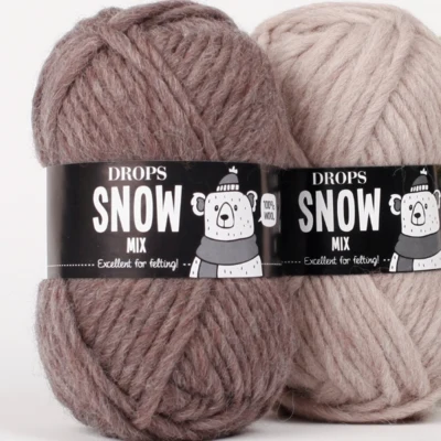 DROPS  Snow Mix/Print