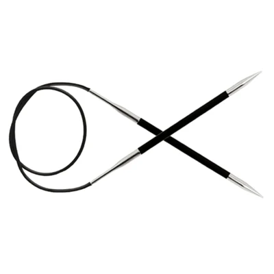 KnitPro Carbonz FISSO Spilli tondi 80 cm (2-8,00 mm)