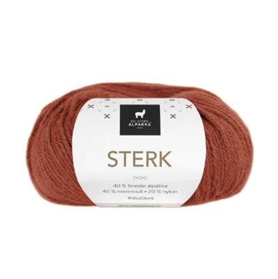 Du Store Alpakka Sterk 842 Arancio bruciato