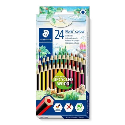 STAEDTLER Noris colore 185, matite colorate, 24 pz