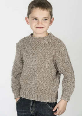 136-10 Maglione da bambino in look Meleret
