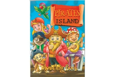 Malebog A4 Pirates Island, 16 sider