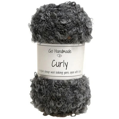Go Handmade Curly 17644 Mørkegrå