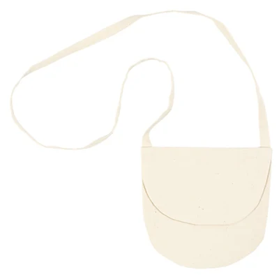 Skuldertaske Lys natur 15x14 cm