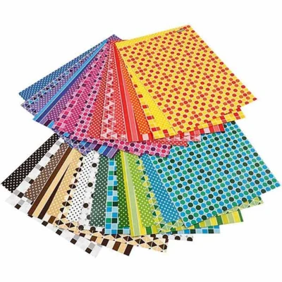 Color Bar Rivekarton, A4, 250 g, 16 ark Mønstret