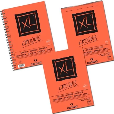 XL Croquis Skitsepapirsblok  A4 - 120 ark