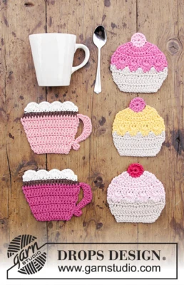 0-1384 Cupcakes colazione di DROPS Design