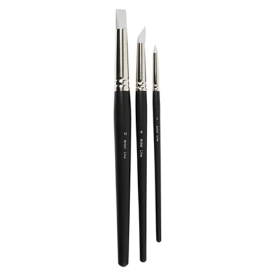 Artist Line Gummipensler 2+6+10 mm, 3 stk