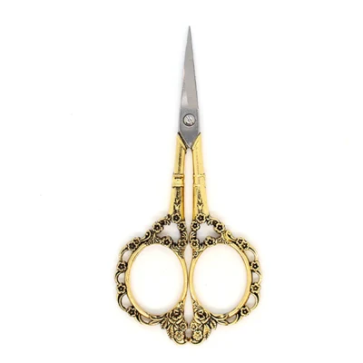 Antik saks Guld, 11 cm