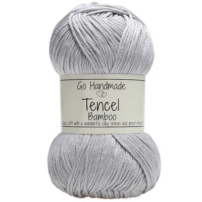 Go Handmade Tencel Bamboo Double 17705 Light grey