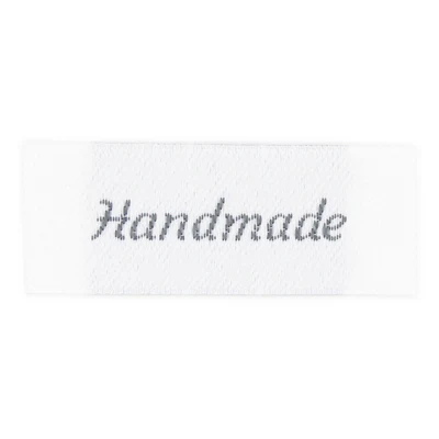 HobbyArts Etichette, Bianco, 5 pezzi Handmade