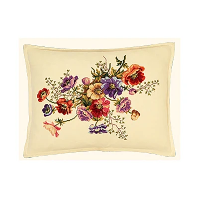 Broderikit Pude Franske anemoner