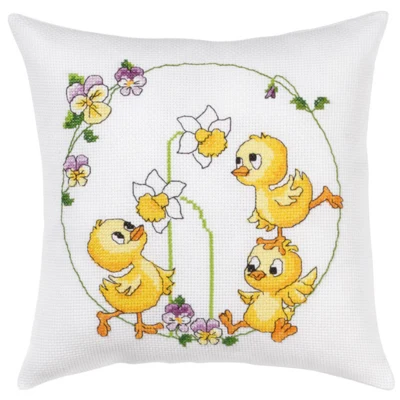 Broderikit Påskepude