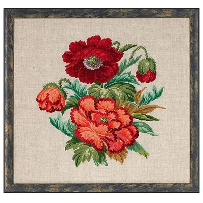 Broderikit Valmuer
