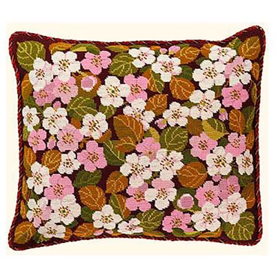 Broderikit Pude Æbleblomster
