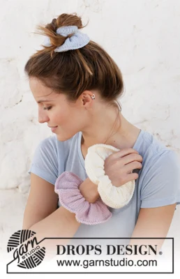209-14 Softy Scrunchie di DROPS Design