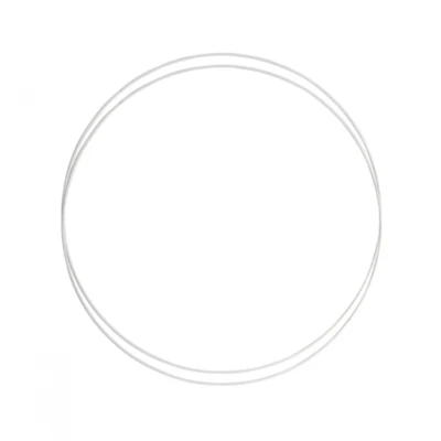 Metalring Hvid 2 stk 25 cm