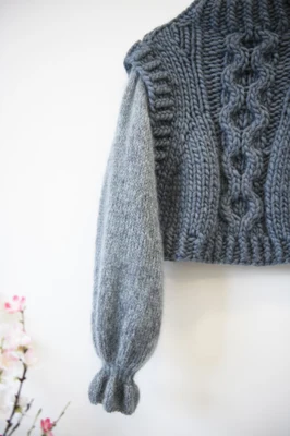 MD57 Løse ærmer i Mayflower Kid Silk