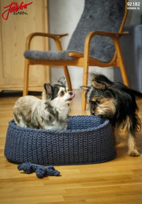 92182 Hundekurv og kødben