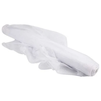 Nylon Organza stof, 10 m Hvid
