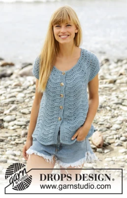 168-31 Cardigan Shore Line di DROPS Design