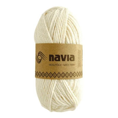 Navia Sock Yarn 501 Bianco