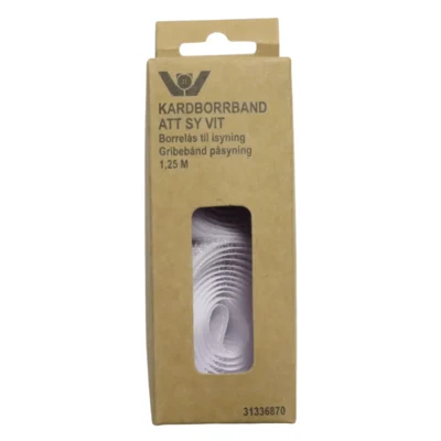 Velcro per cucire 1,25 m Bianco