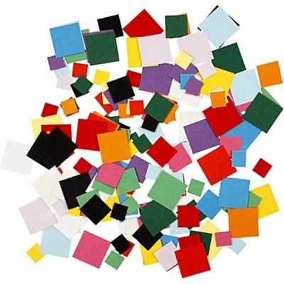 Mosaico in cartone quadrato