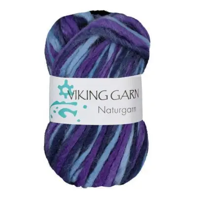 Viking Naturgarn 670 Multi turchese/viola