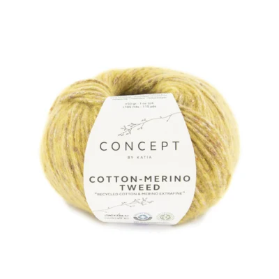 Katia Cotton-Merino Tweed 507 Ocra
