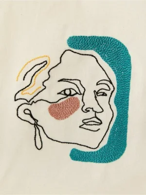 DMC Gift of Stitch Insieme dell'ago del punzone, Ritratto di arte di linea