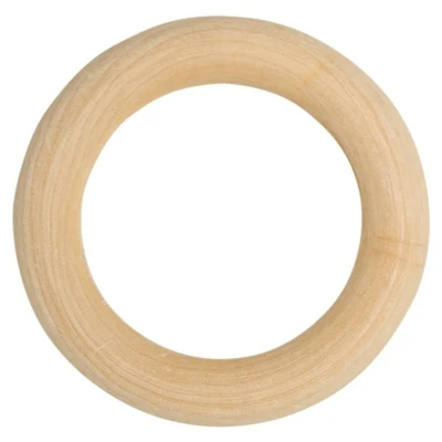 Go Handmade Anello in legno, 75 mm