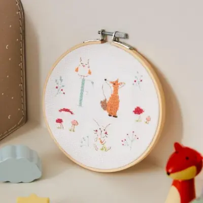 DMC Gift of Stitch Kit Punto Croce, Amici del Bosco