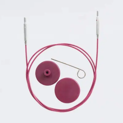 KnitPro Cavo in acciaio inossidabile (40-150 cm)