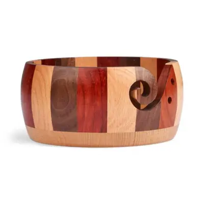 LindeHobby Ciotola in filato di legno, 3 colori